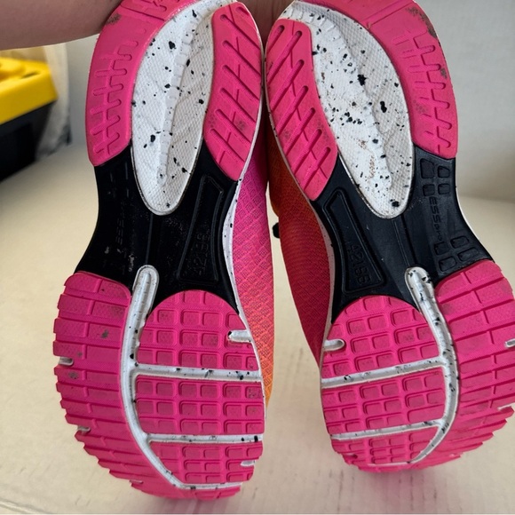 Zoot Vibrant Pink and Orange Athletic Shoes - Picture 7 of 10